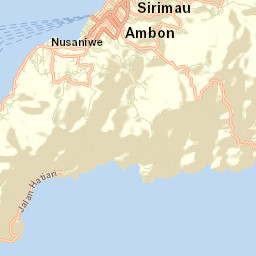 Ambon Street Map