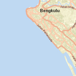 Bengkulu Street Map