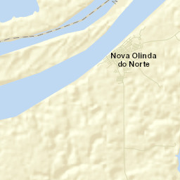 Nova Olinda do Norte Street Map