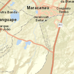 Maracanaú Street Map