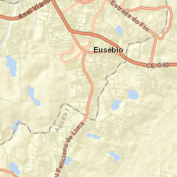 Eusébio Street Map