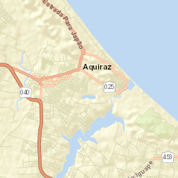 Aquiraz Street Map