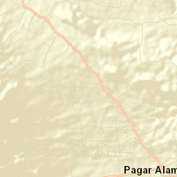 Pagar Alam Street Map