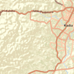 Kendari Street Map