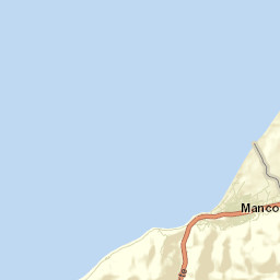 Máncora Street Map