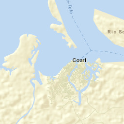 Coari Street Map