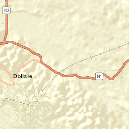 Dolisie Street Map