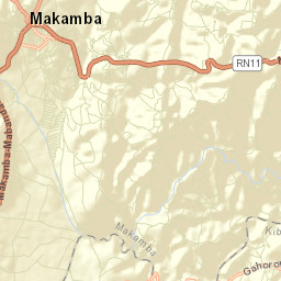 Makamba Street Map