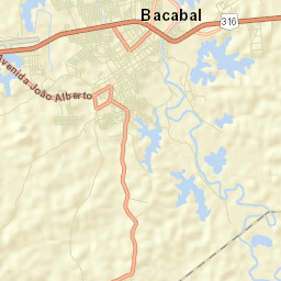 Bacabal Street Map