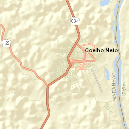 Coelho Neto Street Map