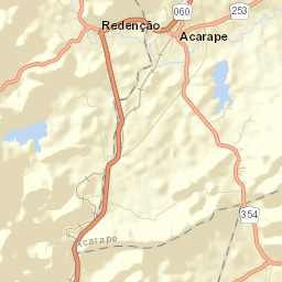 Redenção Street Map