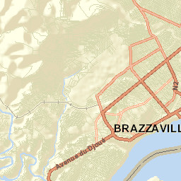 Brazzaville Street Map