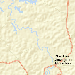 São Luís Gonzaga do Maranhão Street Map
