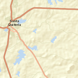 Santa Quitéria Street Map