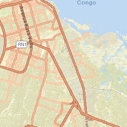 Kinshasa Street Map