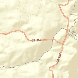 Croatá Street Map