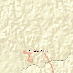 Aldeias Altas Street Map