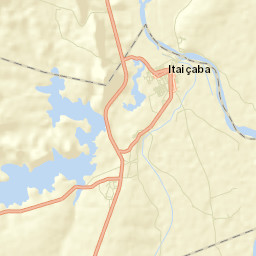 Itaiçaba Street Map
