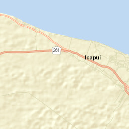 Icapuí Street Map