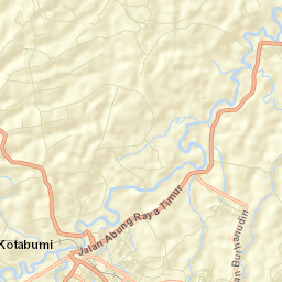 Kotabumi Street Map
