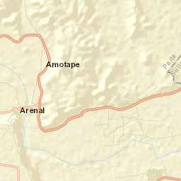 La Huaca Street Map