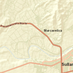 Sullana Street Map