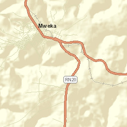 Mweka Street Map