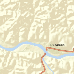 Lusambo Street Map