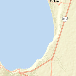 Salinera Colán Street Map