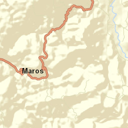 Kabupaten Maros Street Map
