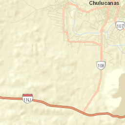 Chulucanas Street Map