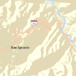 San Ignacio Street Map