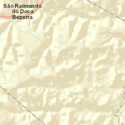 São Raimundo do Doca Bezerra Street Map