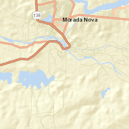 Morada Nova Street Map