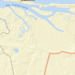 Galinhos Street Map