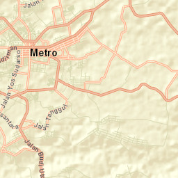 Kota Metro Street Map