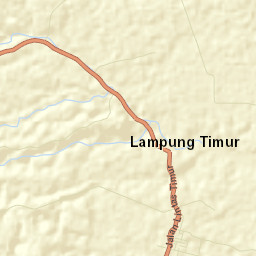 Kabupaten Lampung Timur Street Map