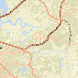 Kota Makassar Street Map