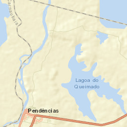 Pendências Street Map