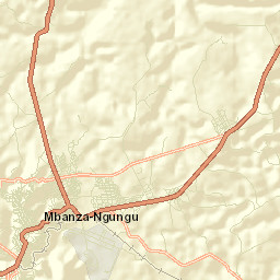 Mbanza-Ngungu Street Map