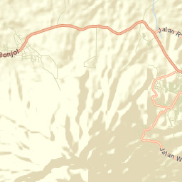 Kabupaten Pesawaran Street Map