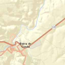 Barra do Corda Street Map