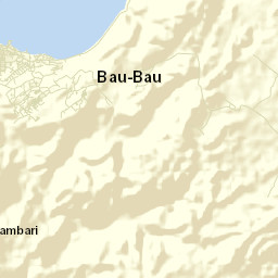 Kota Baubau Street Map