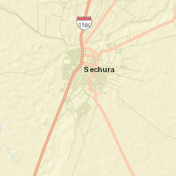 Sechura Street Map