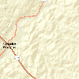 Senador Pompeu Street Map