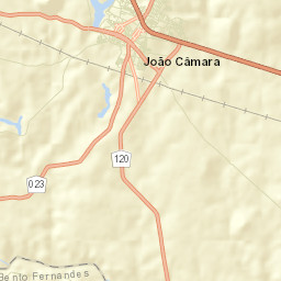 João Câmara Street Map