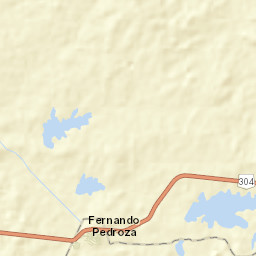 Angicos Street Map