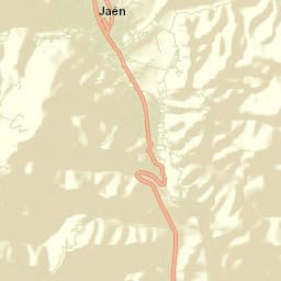Jaén Street Map