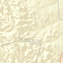 São Pedro do Piauí Street Map