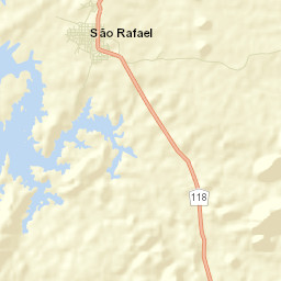 São Rafael Street Map
